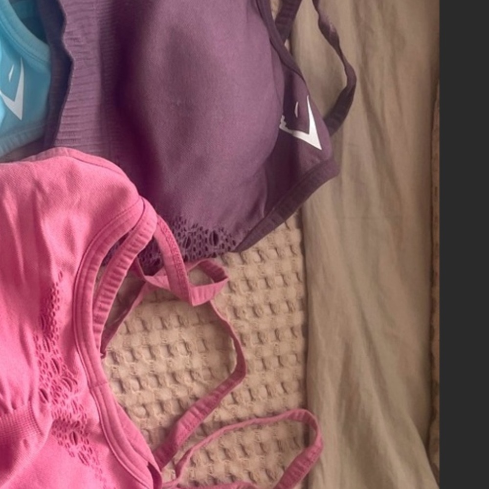 2 PACK GYMSHARK ENERGY SEAMLESS BRAS - multicolor